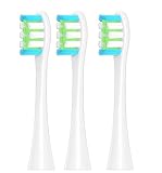 3 Pack | Ersatzzahnbürstenköpfe kompatibel mit Oclean X/X PRO / Z1 / F1 /...