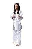 KWON Song Taekwondo-Anzug für Kinder, Unisex, 551003160, weiß, 160 cm