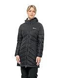 Jack Wolfskin Damen Tundra DOWN Coat W Daunenmantel, Black, 36