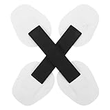 GOOHOCHY 2 Stück Weiße PVC Kajakgriffe mit Robusten Nieten...