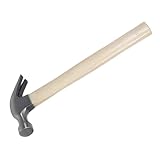 HOMSFOU Trockenbauhammer Mit Holzgriff Tragbarer Klauenhammer Aus Eisen Und...