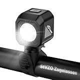 toptrek Fahrradlicht Vorne 5-8h Akkulaufzeit, Fahrradlampe Vorne StVZO...