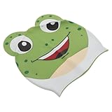 FUNOMOCYA Silikon Schwimmkappe Unisex wasserdichte Badehaube mit...