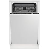 Beko BDIS38120Q Einbau-Geschirrspüler 45 cm vollintegriert, für 11...