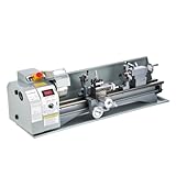 CREWORKS 1100 W Mini-Tisch-Metalldrehmaschine mit Metallgetriebe,...