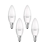 Osram LED Base Classic B Lampe, in Kerzenform mit E14-Sockel, nicht...