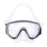 Newtic Tauchbrille Erwachsene, Panorama Ansicht Schnorchel Maske, PVC...