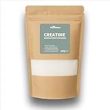 RheinNatur Pure Creatine Monohydrate, 450 g, 100% reines Kreatin Pulver,...
