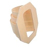 MAJORMENCH Sauna Holz Lampenschirm Leicht und Lichtdurchlässig...