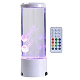 Generisch LED Quallenlampe - Schwimmende Quallenlicht Nachtlicht...