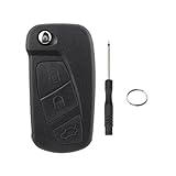 3-Knopf-Flip-Fernbedienung Smart Key Shell, für Ford KA MK2 Remote Fob...