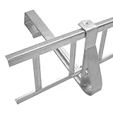 Decket Schneegitter 2,4 m x 200 mm Typ D, Schneeschutz für Dach,...