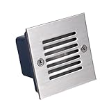 GUODDM Quadratische Bodenleuchte for Den Außenbereich – LED-Spot for...