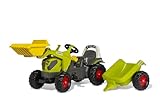 Rolly Toys rollyKid CLAAS AXOS 240 Trettraktor mit Anhänger + Frontlader...