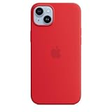 Apple iPhone 14 Plus Silikon Case mit MagSafe - (Product) RED...