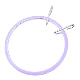 Operitacx Stickrahmen Kunststoff Rund für Kreuzstich Selbstgemacht...