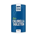 Chlorella Tabletten Bio 600 g – 1200 Presslinge aus 100% biologischem...