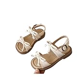 OZLMBERN Mädchen Sandalen Mädchen Bogen Prinzessin Sandalen Sommer Kinder...