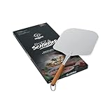 MOESTA-BBQ 10039 Pizzaschieber No. 1, 66cm Aluminium-Pizzaschaufel mit...