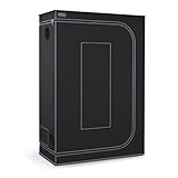 NovaGrove Growzelt 120x60x180cm, Growbox mit 1680D robuster & wasserdichter...