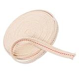 LOORGVEL Baumwoll-öllampendocht Breit Lang Stabiler Brennstoffdocht für...