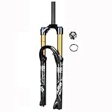 QHIYRZE Mountainbike Federgabel 26 27.5 29 Zoll MTB Luftfedergabel Federweg...
