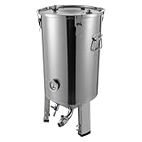 Gärbehälter 32L Craft Bier Maschine Bierbraufass mit Kühlspule...