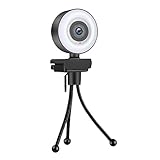 UNDERLINE Webcam HD 4K für Computer PC Webcam für Windows Laptop...