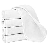URAQT Mikrofaser Gesichtsreinigungstücher, 5pcs Waschbar Abschminktücher,...