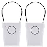 2 Stück Türgriff Alarm 120dB, Elektronischer Alarmanlage Tür- und...