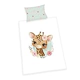 Giraffe Bettwäsche 'Made in Green', Kopfkissenbezug ca. 40x60 cm mit...