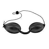 Oykrueats Solarium Brille,Kieselerde Sonnenbank Brille,Schwarz Rotlicht...