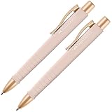 FABER-CASTELL 205092 - Kugelschreiber Poly Ball pale rose, 2 Stück, mit...