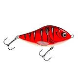 Salmo Slider 7cm Floating Red Wake Jerkbait Wobbler