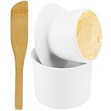 HEKOBAG Französische Butterdose Keramik Buttertopf Französisch...