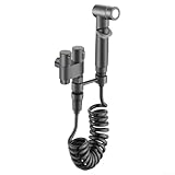 FACULX Hand-Bidet-Sprüh-Set, mit Winkelventil, Doppelschalter,...