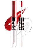 Erinde 2 in 1 Peel Off Lip Liner Stain und Lip Oil, Hochpigmentiert...