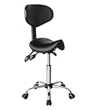 Sattelhocker ergonomisch - Friseurhocker - Barhocker - höhenverstellbar -...