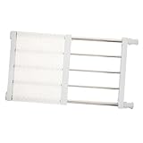 Angoily Kleiderschrank Organizer Verstellbarer Regaltrenner ohne Bohren mit...