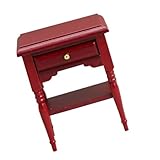 BESPORTBLE Puppenhaus Möbel Retro Mini Nachttisch Accessoire Für...