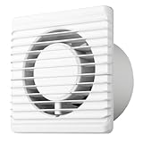 MKK Badlüfter Ø 80 mm Wandlüfter Ventilator Wandventilator Küche...