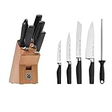 WMF Cuisine One Messerblock mit Messerset 6teilig, Made in Germany, 4...