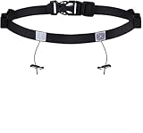 QHFlashbuy Triathlon Startnummernband,Laufgürtel mit...