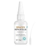 Zahnkleber für Zähne, Zahnkleber, Zahnzement, Spaltfüllend, Schnell...