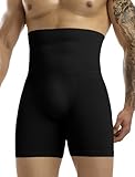 MISS MOLY Shapewear Boxershorts Herren Hohe Taille Kompressionsshorts...