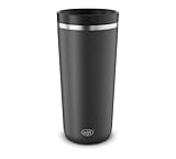 alfi ISO COFFEE MUG PRO, schwarz matt, Isolier-Trinkbecher 0,38 l, Coffee...