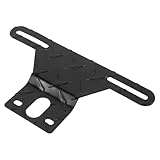 TOYZFRIENDY Schwarzer Kennzeichenhalter mit Schrauben...