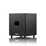 mivoc SW1100A schwarz, aktiver Subwoofer, Aktivsubwoofer -...