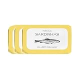 Feinkost Machado – Sardinen in Olivenöl mit Zitrone (3x 120g) |...