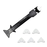 XPEX Silikonentferner Werkzeug Set 5in1 Fugenkratzer Fugenmesser aus...